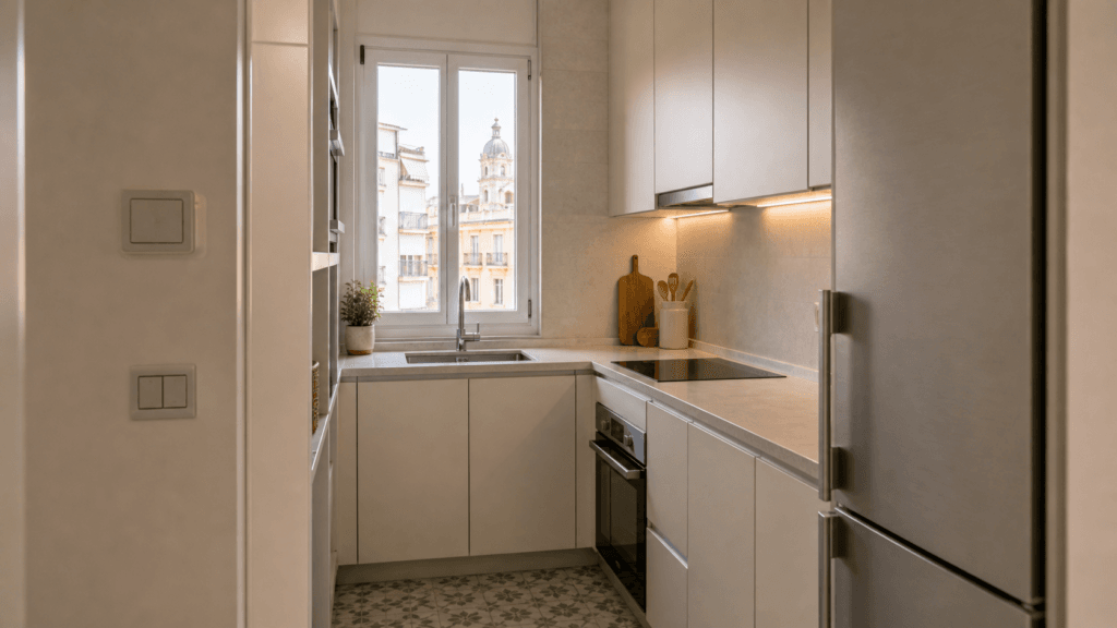 reforma cocina pequeña Valencia