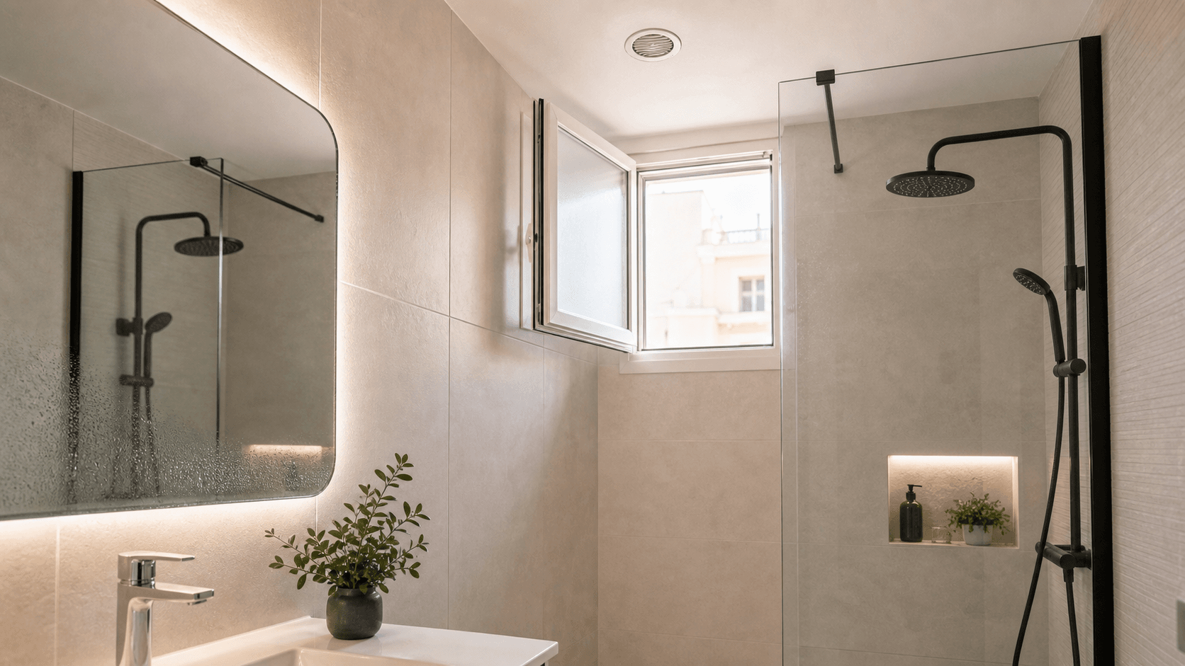 Reforma de baño en una vivienda de Almàssera