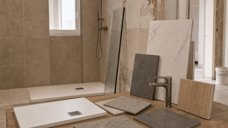 materiales duraderos baño