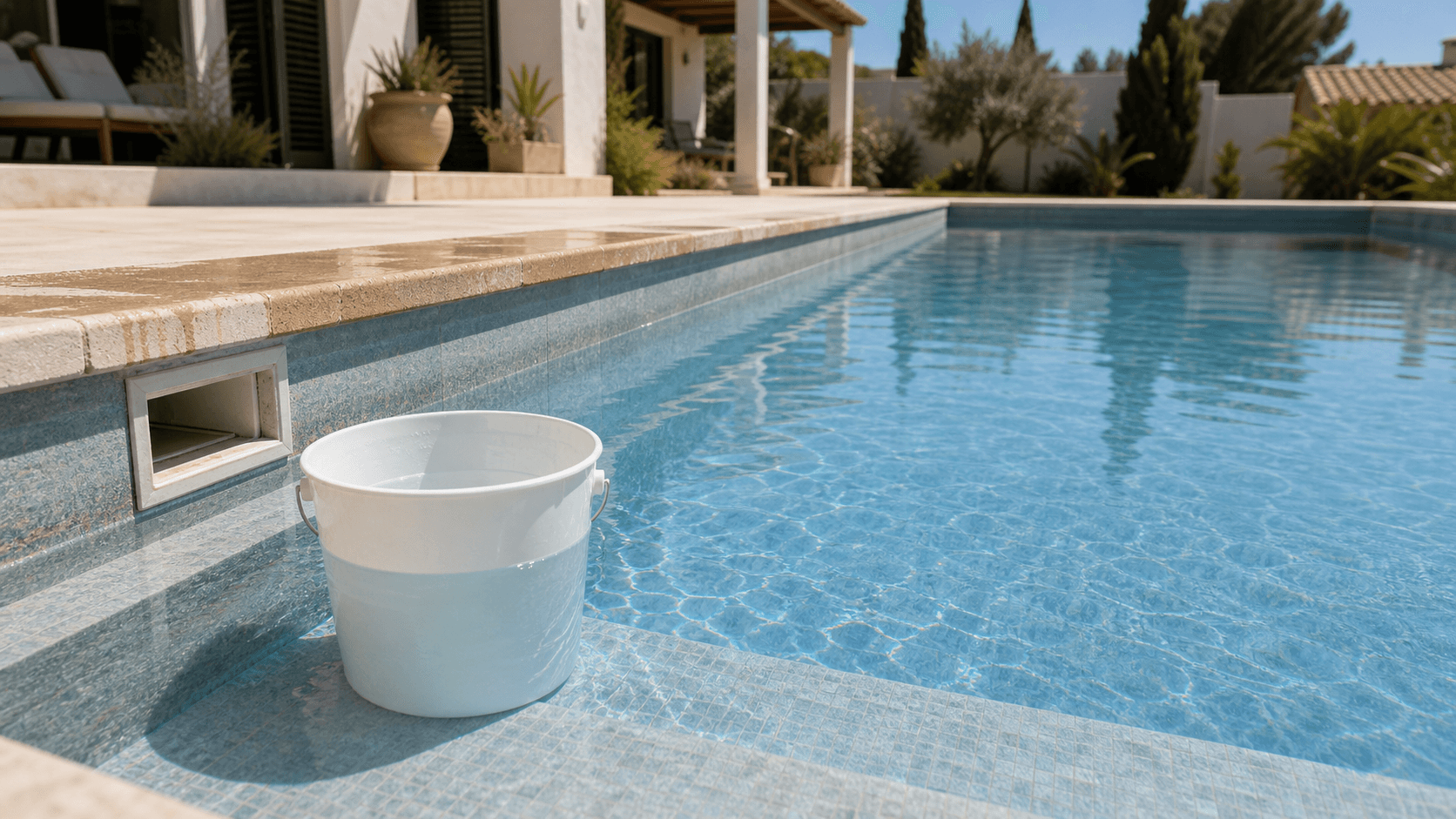Pool filtration and plant in La Eliana