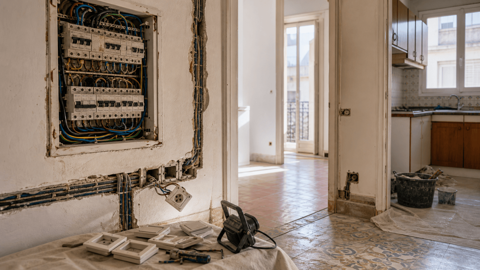 Renovación de instalaciones de fontanería y electricidad en Quart de Poblet