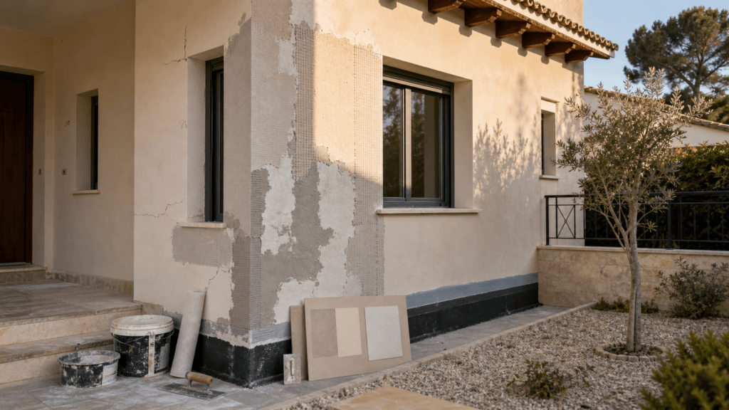 reforma fachada chalet