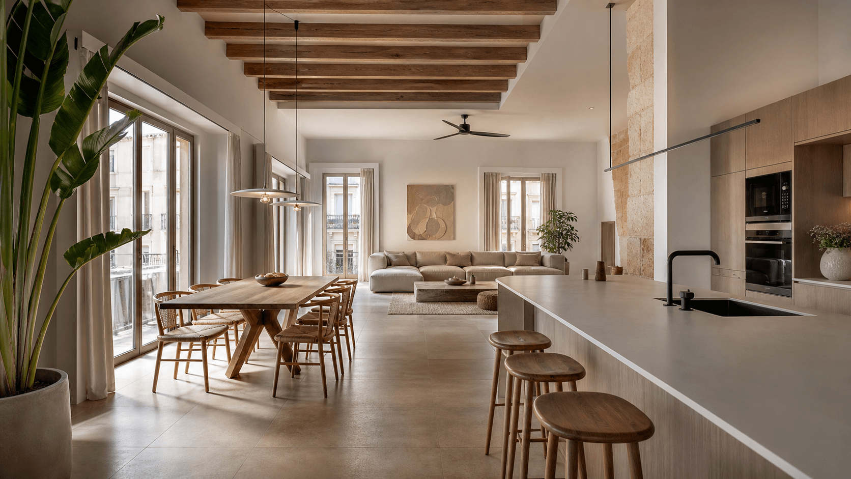 Kitchen renovated by Batecs in Valencia