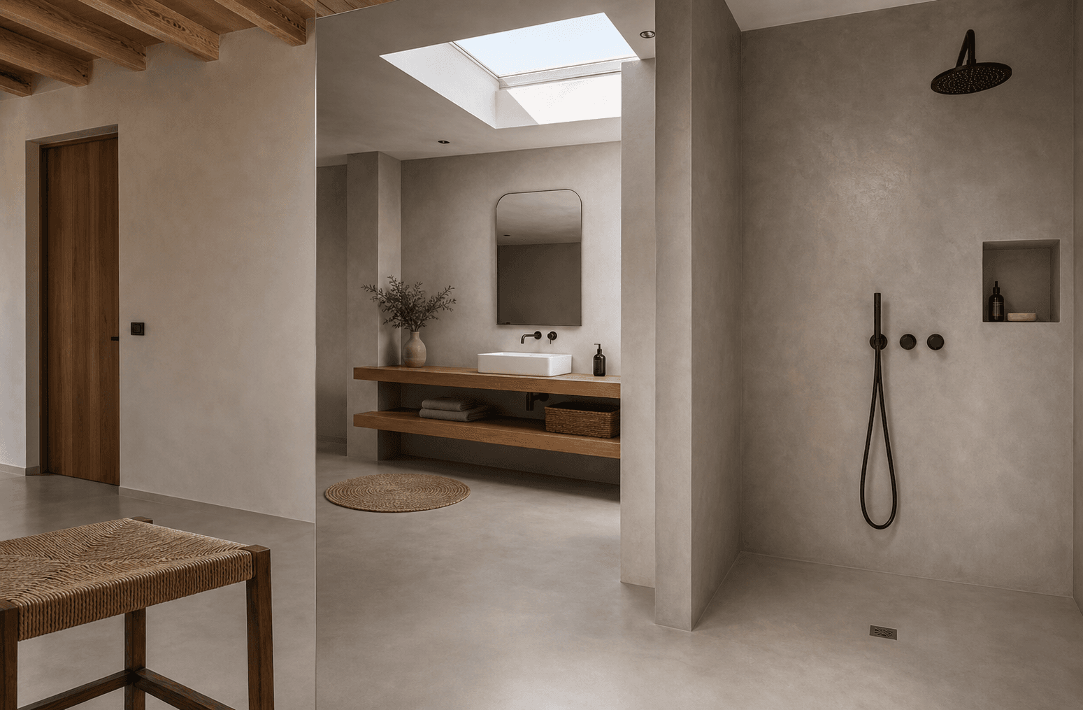 Accessible, safe bathroom renovation for older people in Valencia