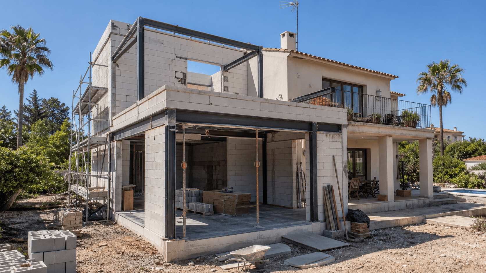 Cuanto cuesta ampliar una casa unifamiliar: horizontal, en altura o aprovechando bajocubierta