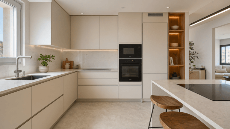 Que encimera de cocina elegir: cuarzo, porcelanico, granito y Dekton comparados por uso real
