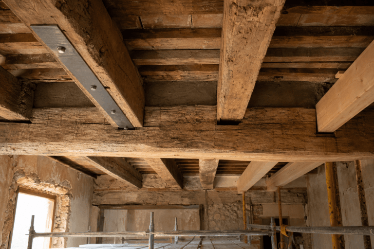 Reforzar o cambiar las vigas de madera de una casa antigua: cuando merece la pena cada opcion
