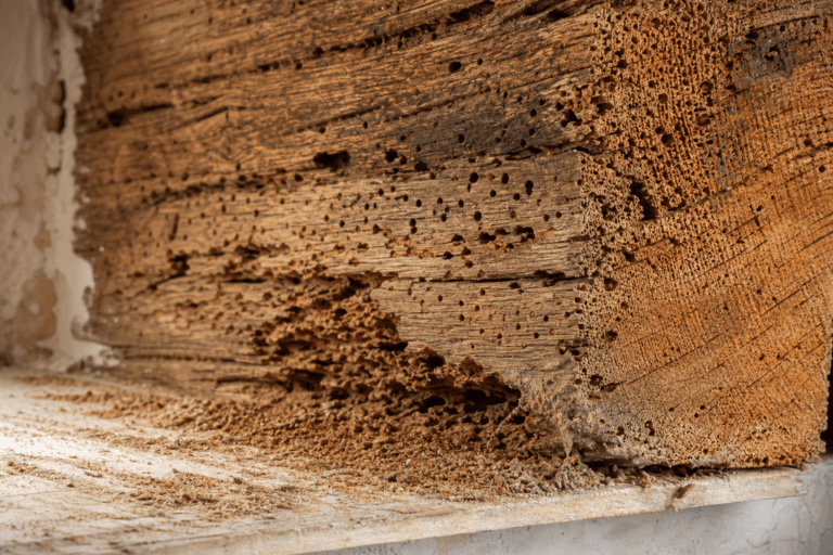 Vigas de madera con carcoma o termitas: como saber si se tratan o hay que sustituirlas