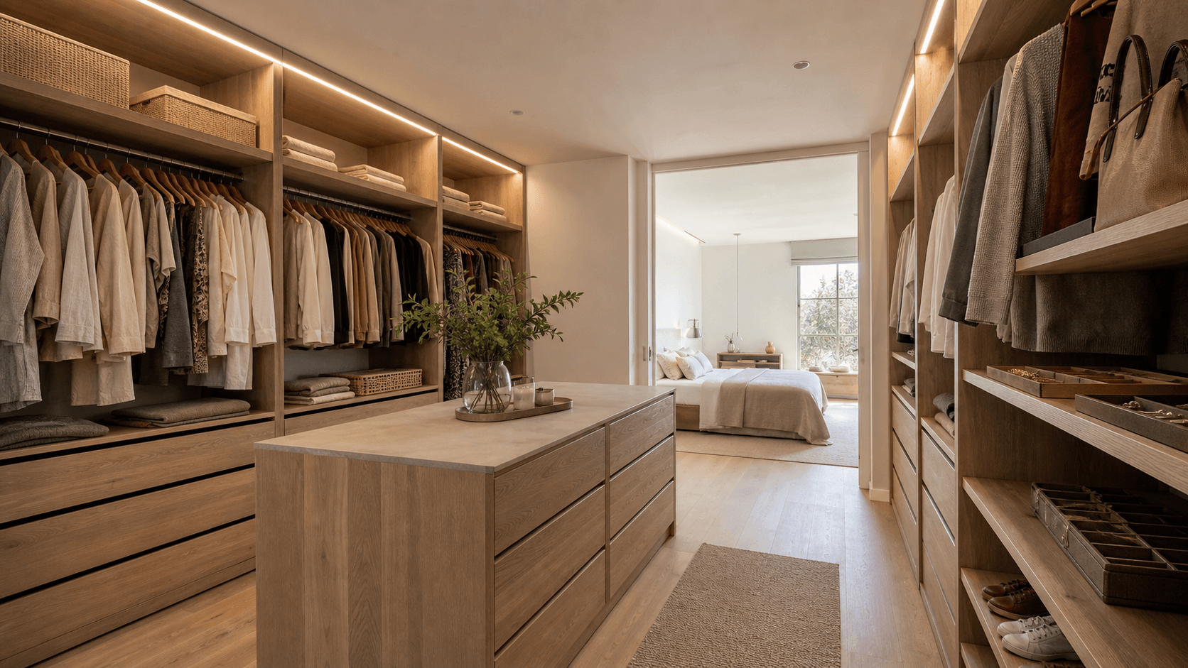 Suite con vestidor y bano: cuantos metros necesitas y como distribuirlos sin agobios