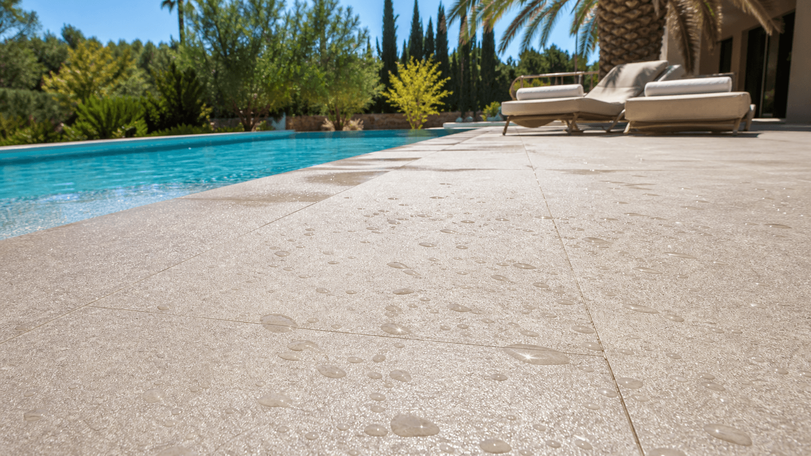 Pool and outdoor surroundings renovation in a Camp de Túria villa