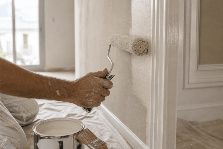 Pintura que no se pela ni se mancha: qué acabado aguanta en cocina, baño y zonas de paso
