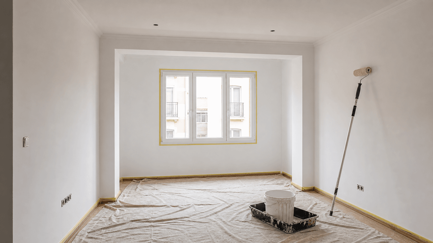 Cuanto cuesta pintar un piso entero: precio por m2, por habitaciones y que incluye un trabajo bien hecho