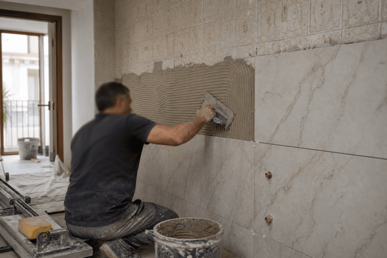 Alicatar de nuevo o poner porcelánico sobre el azulejo viejo: qué conviene y cuánto ahorras