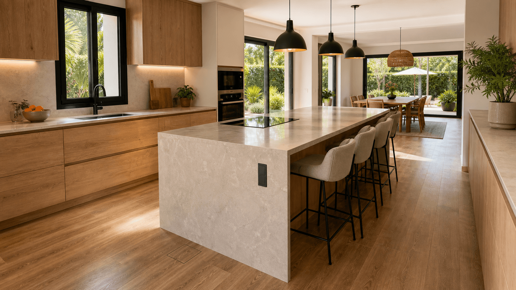 Modern kitchen handed over in Valencia